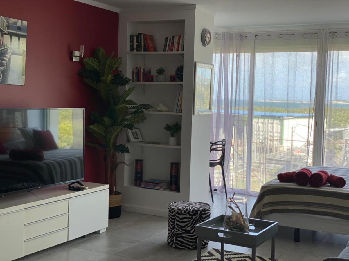 Studio vue mer Residence Mont Vernon Bat Saba Cul de Sac Esterno foto